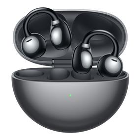 HUAWEI FreeClip True Wireless Earphones, Black | Groundbreaking Aesthetic Design, Feather-light Wearing | Open-ear Listening | AI Crystal-Clear Call | Long Battery Life | Dual-Device Connections | IP54