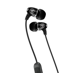 JLab Audio Metal Bluetooth Wireless Rugged Earbuds - Black (IFCEBMETALRBLK123)