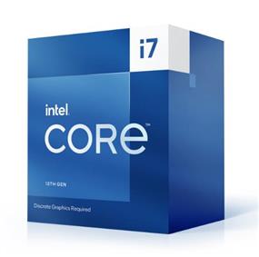 Intel Core i7-13700F Desktop  Processor 16 (8P+8E) Cores 30MB Cache, up to 5.2 GHz LGA1700 700 & 600 chipset, PCIe 5&4, DDR5&4, 13th Gen Boxed Discrete GPU Required BX8071513700F