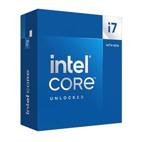 Intel Core i7-14700K 20 cœurs (8P+12E) 33 Mo de cache, jusqu'à 5,6 GHz, 125 W, débloqué, jeu de puces LGA1700 700 et 600, PCIe 5 et 4, DDR5 et 4, 14e génération en boîte BX8071514700K