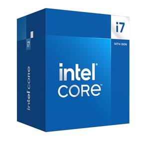 Intel Core i7-14700 Processeur d'ordinateur 20 Cores (8P+12E) 33MB Cache, jusqu'à 5.4GHz, 65W, LGA1700 700 & 600 Chipset, DDR5&4, 14th Gen en boîte (BX8071514700)