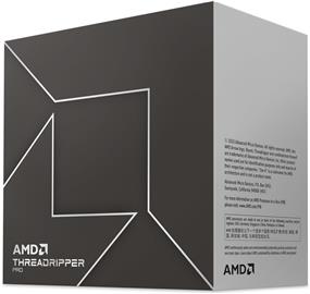 AMD Ryzen Threadripper PRO 7995WX 96-Core 192-Thread Workstation Processor 5nm 350W Socket sTR5 WRX90/TRX50 Chipset  482MB Cache up to 5.1GHz 100-100000884WOF