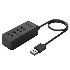 ORICO 4-port USB 3.0 Hub, External Power Supply Port, 30cm Cable