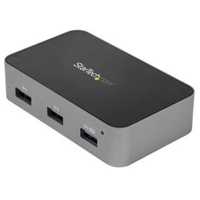 Startech 4-Port USB-C Hub?- 10 Gbps?-?4x USB-A?- Powered (HB31C4AS) USB Type-C™ Hub | USB 3.1?| 1 m Host Cable |?Fast-Charge Port | Mountable | Mac & Windows®