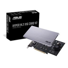 ASUS Accessory HYPER M.2 X16 Card v2 NVMe M.2 128Gbps PCIE(Open Box)