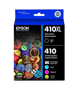 EPSON T410 Claria Premium XL Black and Color Combo Pack | T410XL-BCS