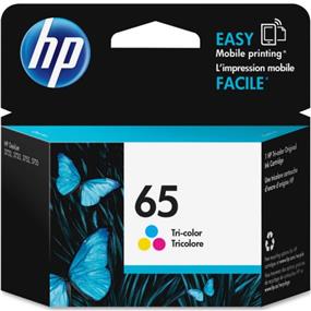 HP 65 Tri-colour Original Ink Cartridge (N9K01AN)