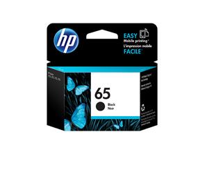 HP 65 Black Original Ink Cartridge (N9K02AN)