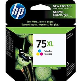 HP 75XL Tri-colour High Yield Original Ink Cartridge (CB338WN)