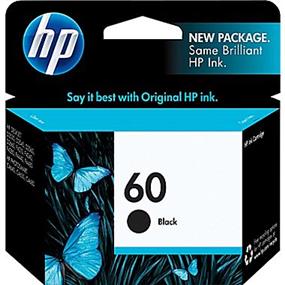 HP 60 Black Original Ink Cartridge (CC640WN)(Open Box)