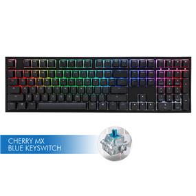 Ducky One 2 RGB Full Sized MX Switch Blue Mechanical Keyboard (DKON1808ST-CUSPDAZT1)