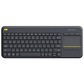 LOGITECH K400 Plus Wireless Touch Keyboard (French) - Black (920-007121)(Open Box)