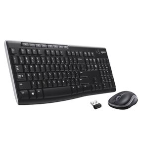 LOGITECH  MK270 Wireless Keyboard and Mouse Combo for Windows, 2.4 GHz Wireless, Compact Mouse(Open Box)