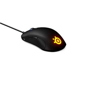 SteelSeries Sensei Ten Gaming Mouse 18,000 CPI TrueMove Pro Optical Sensor – Ambidextrous Design – 8 Programmable Buttons – 60M Click Mechanical Switches – RGB Lighting (62527)(Open Box)