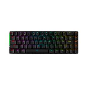 ASUS ROG Falchion NX 65% Wireless RGB Gaming Mechanical Keyboard, ROG NX Red Linear Switches, PBT Doubleshot Keycaps, Wired / 2.4G Hz, Touch Panel, Keyboard Cover Case, Macro Support-Black