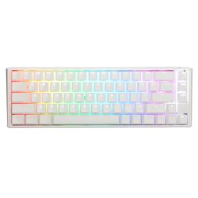 DUCKY ONE 3 RGB White - SF - Silent Red