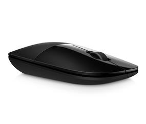 HP Z3700 G2 Wireless Mouse - Onyx Black, Sleek Portable Design fits Comfortably Anywhere, 2.4GHz Wireless Receiver, Blue Optical, for Wins PC, Laptop, Notebook, Mac, Chromebook (681R7AA#ABL)(Open Box)