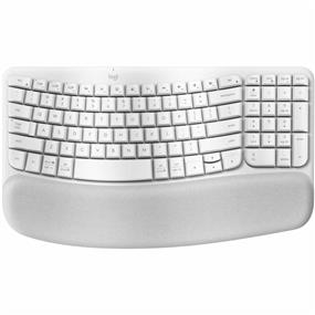 LOGITECH Wave Keys Wireless Ergonomic Keyboard - Off-White