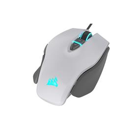 Corsair M65 RGB Elite Tunable FPS Gaming Mouse, White, Backlit RGB LED, 18000 DPI, Optical (CH-9309111-NA)(Open Box)