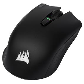 CORSAIR Harpoon RGB Wireless, Wireless Rechargeable Gaming Mouse with SLIPSTREAM Technology, Black, Backlit RGB LED, 10000 DPI, Optical(Open Box)