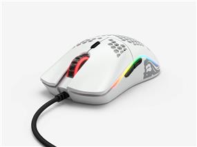 GLORIOUS MODEL O Minus Gaming Mouse, Matte White (GOM-WHITE)