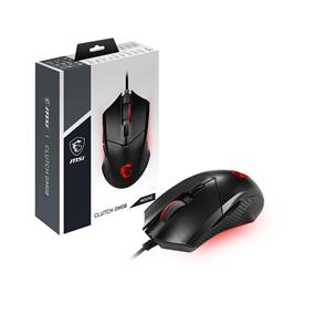 MSI Clutch GM08 Gaming Mouse, Up to 4200 DPI, PixArt PAW 3519 Optical Sensor, Adjustable Weight(Open Box)