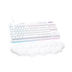 LOGITECH G713 TKL Wired Gaming Keyboard with LIGHTSYNC RGB Lighting, Tactile - White Mist
