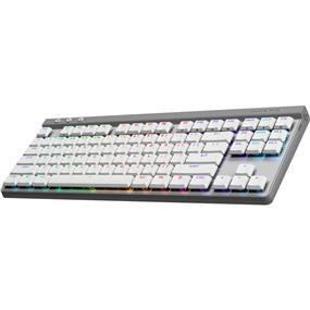 LOGITECH G G515 LIGHTSPEED TKL Wireless RGB Mechanical Gaming Keyboard (White, GL Tactile)