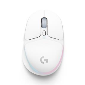 Souris de jeu sans fil LOGITECH G705, éclairage RVB LIGHTSYNC personnalisable - Brume blanche(Boîte ouverte)