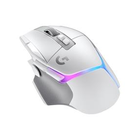 LOGITECH G502 X PLUS LIGHTSPEED Wireless RGB Gaming Mouse - Optical mouse with hybrid switches - White