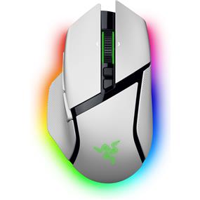 RAZER Basilisk V3 Pro 35K Wireless Gaming Mouse: HyperScroll Tilt Wheel - 35K DPI Optical Sensor Gen 2-13 Customizable Controls - Chroma RGB - Optical Switches Gen 3 - Up to 140 Hr Battery - White(RZ01-05240200-R3U1)