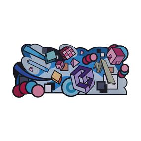 ONEOFZERO Cloth Deskpad - Artist Series - Andre Kan(Open Box)