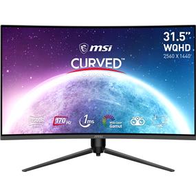MSI G32CQ5P 32" 2560 x1440 (WQHD), 170Hz 1ms, 16:9, Height Adjustable Curved Gaming Monitor