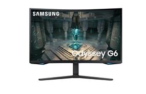 Moniteur de jeu Samsung Odyssey G6 32" QHD 240 Hz 1 ms GTG incurvé VA LED FreeSync, LS32BG652ENXGO