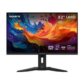 GIGABYTE M32UP 32" UHD 3840x2160 SS IPS 160Hz 1ms (MPRT) Height Adjustable 2x HDMI 2.1 1x Displayport 1.4  1x USB-C Gaming Monitor, M32UP