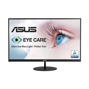 ASUS VL279HE 27” Eye Care Monitor, 1080P Full HD (1920 x 1080), IPS, 75Hz, Adaptive-Sync, FreeSync™, HDMI D-Sub, Frameless, Slim, Wall Mountable, Flicker Free and Blue Light Filter(Open Box)
