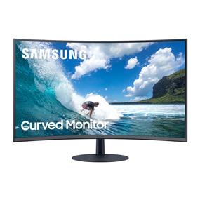 Samsung LC24T550FDNXZA 24" Curved LED Monitor 1920 x 1080, 4ms (GtG), 75Hz HDMI, DisplayPort, VGA(Open Box)