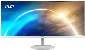 MSI PRO MP341CQW 34" 21:9 Curved 1500R VA Monitor, 100 Hz 1ms, 3440 x 1440 (WUQHD)