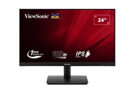 ViewSonic 24" FHD 1920x1080 IPS 100Hz 1ms(MPRT) Eye Protech 1x HDMI 1.4 1x VGA Office Monitor, VA240-H