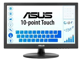 ASUS VT169HE 16" FHD 1920x1080 IPS 60Hz 5ms (GTG) 10-point Touch 1x HDMI 1.4 1x VGA Office Monitor, 90LM09V1-B011B0