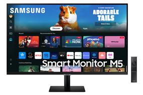 Samsung M5 27" FHD 1920x1080 VA 60Hz 4ms (GTG) 2x HDMI 1.4 2x USB Type-A Smart Monitor, LS27DM500ENXGO