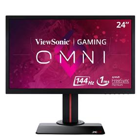 ViewSonic XG2402 24" 144Hz FreeSync LED Gaming Monitor | 1920 x 1080, 1ms, 120M:1 | HDMI, DisplayPort, USB, Speakers | Height Adjust, Tilt, Swivel, Pivot (XG2402)