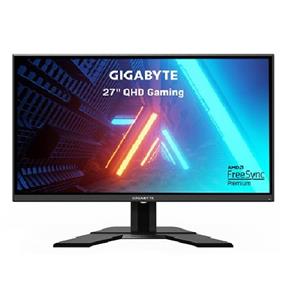 GIGABYTE G27Q 27" Gaming Monitor, 2560 x 1440 QHD, 1440P, IPS, 144Hz, 1ms, AMD FreeSync Premium, HDMI, DisplayPort, USB