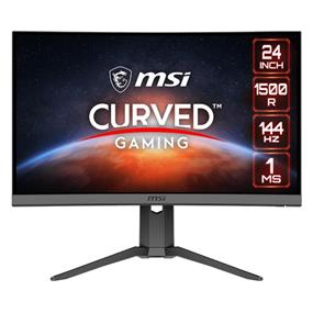 MSI Optix G24C6P 24" 16:9 VA Curved Gaming Monitor, 144Hz 1ms, 1920 x 1080(FHD), Height Adjustable Arm, AMD FreeSync(Open Box)