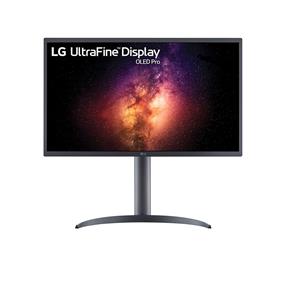 Écran LG OLED 4K de 27 pouces, 60 Hz, 1 ms avec atténuation de pixel et rapport de contraste de 1M:1 HDMI, 2x DP, USB-C