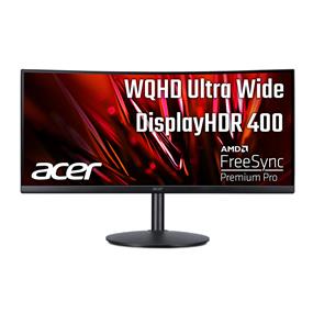 Acer Nitro Gaming 34" XZ342CU 3440x1440 165Hz 1ms HDR400 AMD FreeSync Premium 1500R Curved Monitor(Open Box)