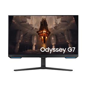 Moniteur de jeu Samsung Odyssey 32" G70B 4K UHD IPS 144 Hz 1 ms avec G-Sync réglable en hauteur LS32BG702ENXGO