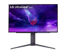 LG UltraGear 27" QHD 240Hz 0.03ms GTG OLED G-Sync Gaming Monitor (27GR95QE-B), Black(Open Box)