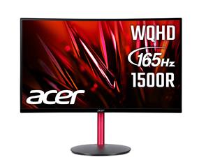 Acer Nitro 27in curved 1440P QHD 1ms 165Hz AMD Freesync Premium HDR400 VESA compatible Adjustable stand Gaming monitor