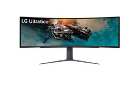 LG 49'' Incurvé UltraGear DQHD 5120 x 1440 1ms 240Hz VA Gaming Monitor avec VESA DisplayHDR 1000 AMD FreeSync Premium Pro